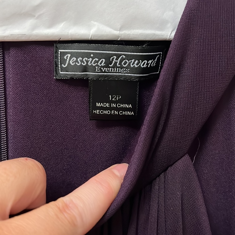jessica howard formal purple dress - Picture 3 of 5